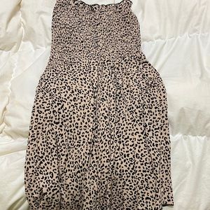 Cheetah print skirt